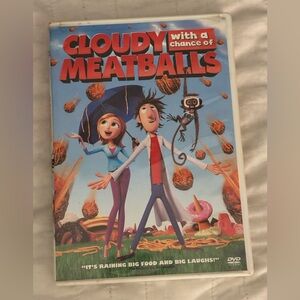 Cloudy with a Chance of Meatballs DVD